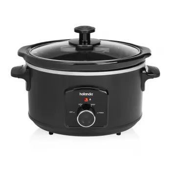 Slowcooker Tristar VS-3915 3,5L zwart draaiknop 180W