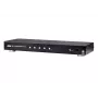 ATEN 4-poorts True 4K HDMI-switch met dual, HDMI, metaal, zwart, 60 Hz, 3 m, 3840 x 2160, 4096 x 2160