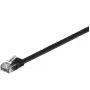 Microconnect V-UTP60025S-FLAT netwerkkabel zwart 0,25 m Cat6 U/UTP (UTP)