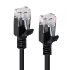Microconnect V-UTP60025S-schlank netwerkkabel zwart 0,25 m Cat6 U/UTP (UTP)