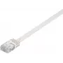 Microconnect V-UTP60025W-FLAT netwerkkabel wit 0,25 m Cat6 U/UTP (UTP)