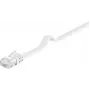 Microconnect V-UTP6005W-FLAT netwerkkabel wit 0,5 m Cat6 U/UTP (UTP)