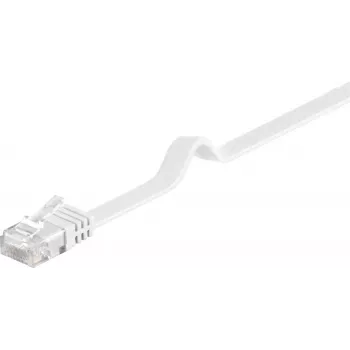 Microconnect V-UTP6015W-FLAT netwerkkabel wit 1,5 m Cat6 U/UTP (UTP)