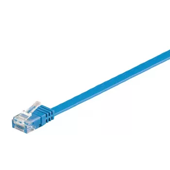 Microconnect V-UTP601B-FLAT netwerkkabel blauw 1 m Cat6 U/UTP (UTP)