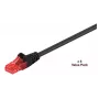 Microconnect V-UTP615SVP Cat6 U/UTP netwerk patchkabel, 15 m, zwart, 5-pack
