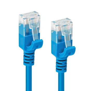 Microconnect V-UTP6A015B slank netwerkkabel blauw 1,5 m Cat6a U/UTP (UTP)