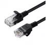 Microconnect V-UTP6A02S slanke netwerkkabel zwart 2 m Cat6a U/UTP (UTP)