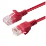 Microconnect V-UTP6A03R slanke netwerkkabel rood 3 m Cat6a U/UTP (UTP)