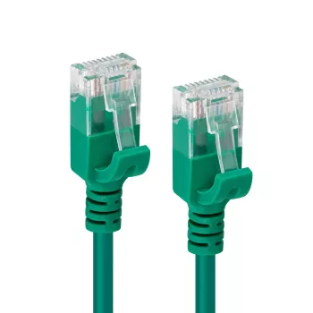 Microconnect V-UTP6A05G slanke netwerkkabel groen 5 m Cat6a U/UTP (UTP)