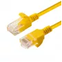 Microconnect V-UTP6A05Y slanke netwerkkabel geel 5 m Cat6a U/UTP (UTP)