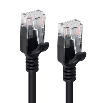 Microconnect V-UTP6A075S slanke netwerkkabel zwart 7,5 m Cat6a U/UTP (UTP)
