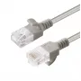 Microconnect V-UTP6A10 slanke netwerkkabel grijs 10 m Cat6a U/UTP (UTP)
