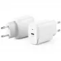 Indoor-oplader ALOGIC WC1X20-EU smartphone 100-240V USB-C wit