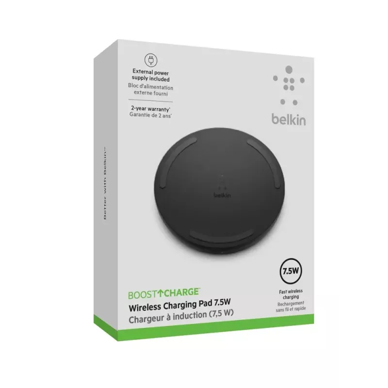 Draadloze oplader Belkin Boost Charge WIA001VFBK zwart