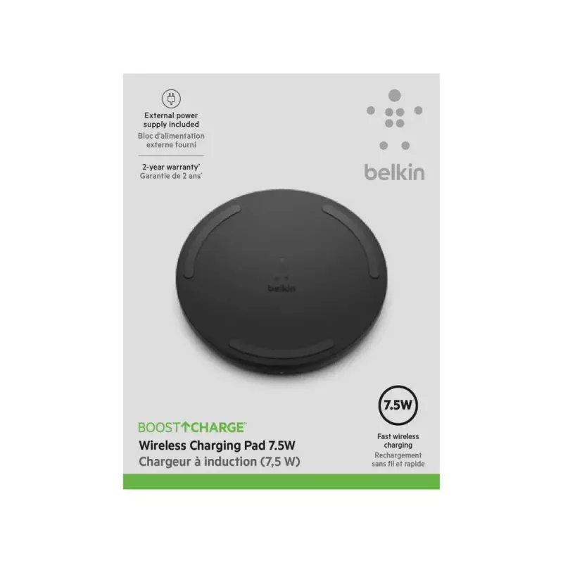 Draadloze oplader Belkin Boost Charge WIA001VFBK zwart