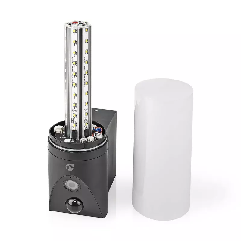 IP-beveiligingscamera Nedis WIFICOL20BK outdoor 1920x1080 draadloos zwart