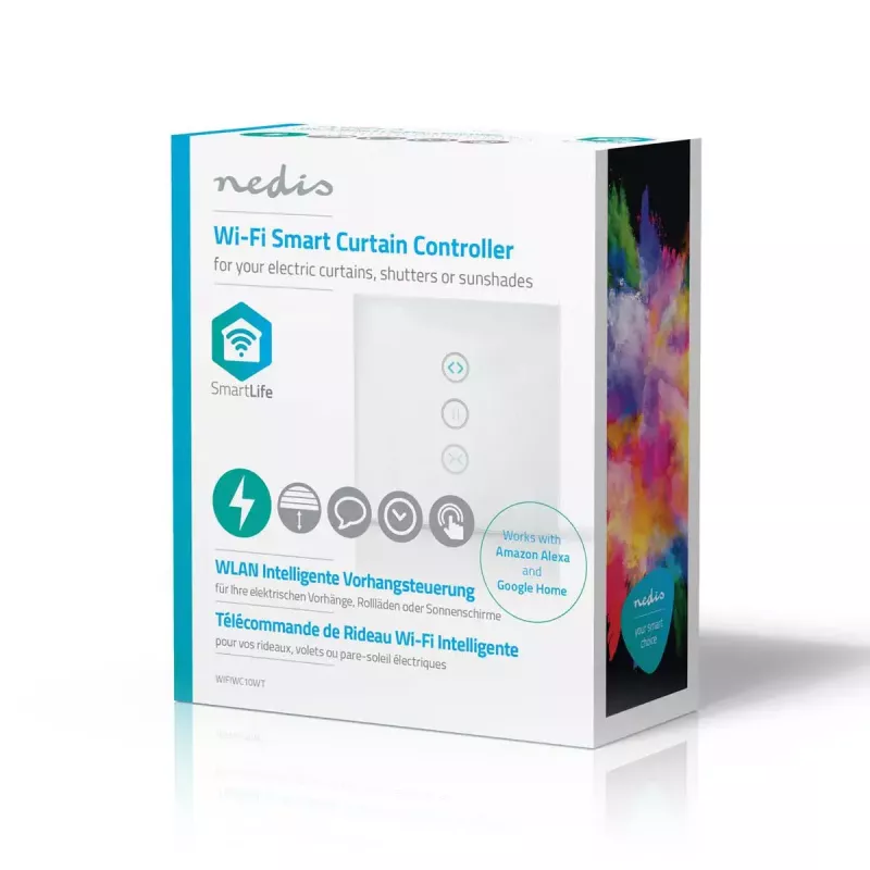 Wandgemonteerde WWAN-zender Nedis WIFIWC10WT — bedrade & draadloze smart-home-interface