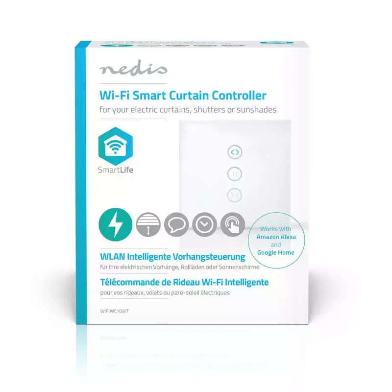 Wandgemonteerde WWAN-zender Nedis WIFIWC10WT — bedrade & draadloze smart-home-interface