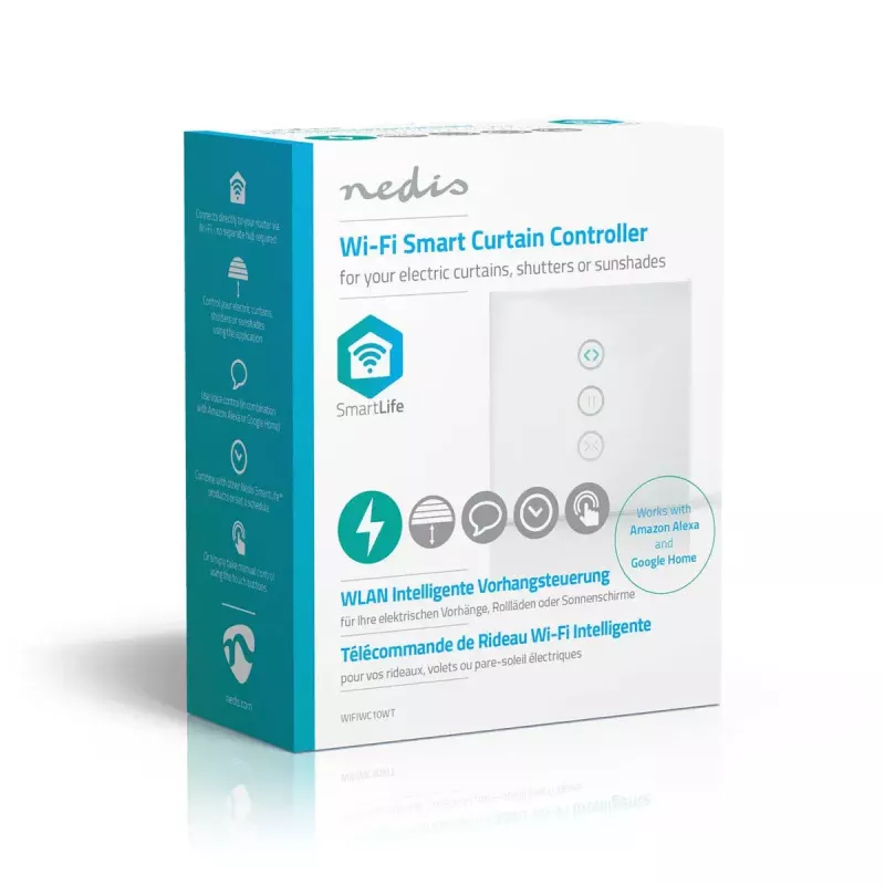 Wandgemonteerde WWAN-zender Nedis WIFIWC10WT — bedrade & draadloze smart-home-interface