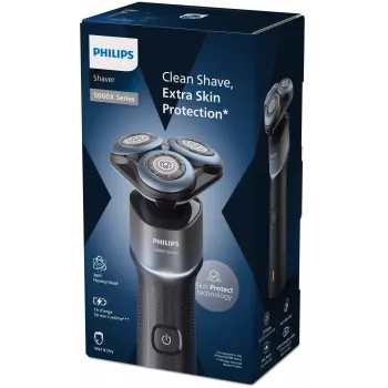 Elektrisch scheerapparaat Philips Shaver 5000X Serie X5006/00 — 3 roterende scheerkoppen, nat & droog, 50 min. accu, USB-C-snelladen
