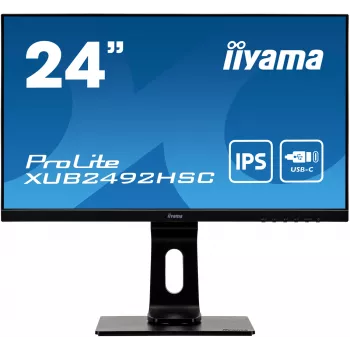iiyama ProLite XUB2492HSC-B1 computermonitor 60,5 cm (23,8 inch) 1920 x 1080 pixel Full HD LCD zwart