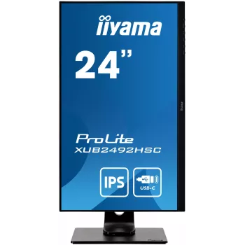 iiyama ProLite XUB2492HSC-B1 computermonitor 60,5 cm (23,8 inch) 1920 x 1080 pixel Full HD LCD zwart