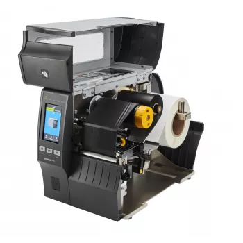 POS- en labelprinter Zebra ZT411 — Direct thermisch en thermotransfer, 203×203 dpi, 104 mm printbreedte, bedraad en draadloos
