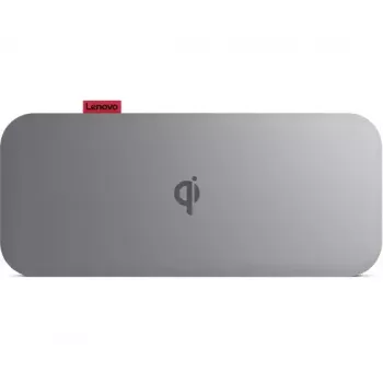 Lenovo GO Lithium-Polymeer (LiPo) 10000 mAh Draadloos opladen Grijs