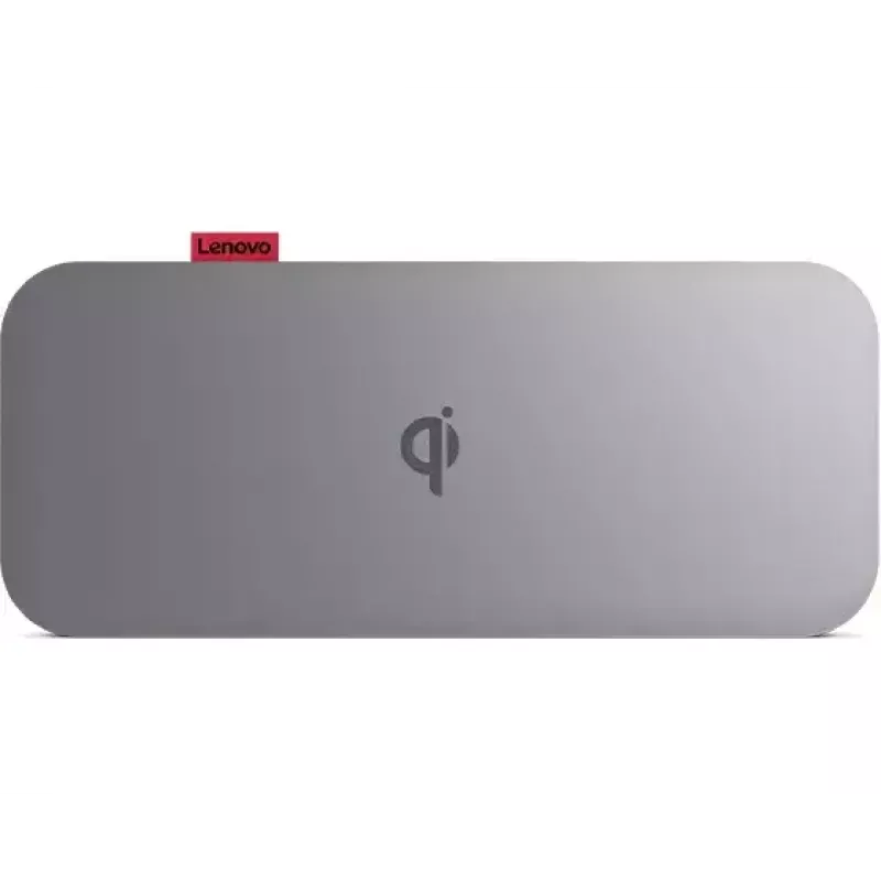 Lenovo GO Lithium-Polymeer (LiPo) 10000 mAh Draadloos opladen Grijs