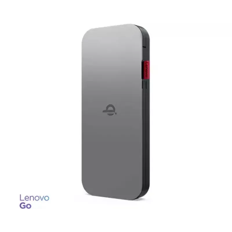 Lenovo GO Lithium-Polymeer (LiPo) 10000 mAh Draadloos opladen Grijs