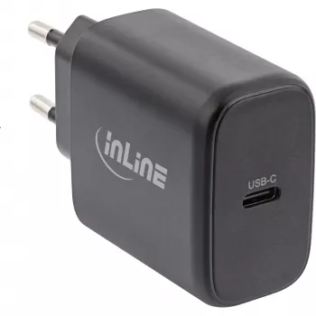 InLine USB PD-voeding, GaN-oplader, enkel USB-C, Power Delivery, 65 W