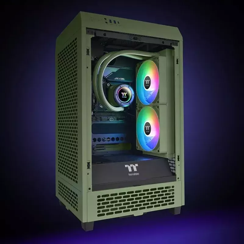 Vloeistofkoelset Thermaltake TH280 V2 ARGB groen 84,32 cfm 3,02 mmH2O