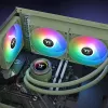 Vloeistofkoelset Thermaltake TH280 V2 ARGB groen 84,32 cfm 3,02 mmH2O