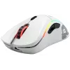 Glorious Gaming Glorious Model D Wireless - matwit, rechtshandig, RF draadloos, 19000 DPI, wit