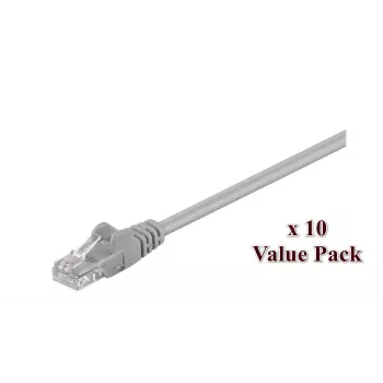 Microconnect V-UTP505VP Netwerkkabel grijs 5 m Cat5e U/UTP (UTP)