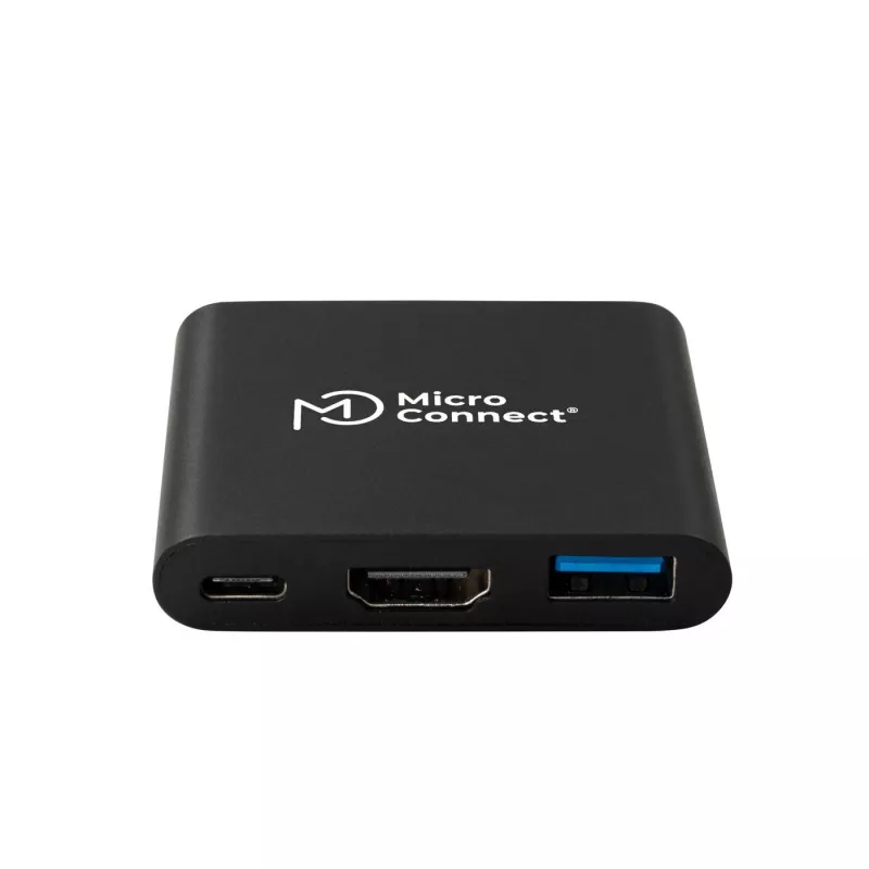Microconnect MC-HUBAV1 laptop-dock/poort-replicator docking wit