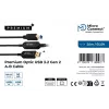 Microconnect MC-USB3.0AB20OP USB-kabel USB 3.2 Gen 2 (3.1 Gen 2) 20 m USB A USB B zwart
