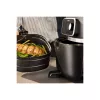 Heteluchtfriteuse Philips 7000-serie HD9880/90 8,3 l 2200 W zwart roestvrijstaal