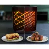 Heteluchtfriteuse Philips 7000-serie HD9880/90 8,3 l 2200 W zwart roestvrijstaal