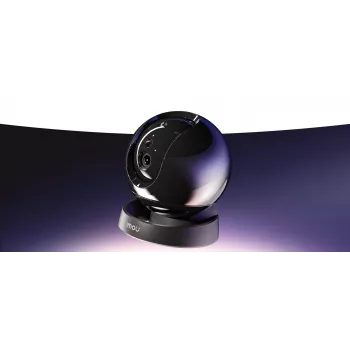 Imou Rex 3D 5MP-R1 H.265 Wi-Fi P&T camera, IP-bewakingscamera, binnen, bedraad & draadloos, Amazon Alexa & Google Assistant, plafond/muur/bureau, zwart