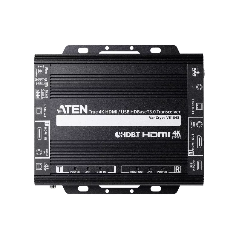 AV-repeater ATEN True 4K HDMI / USB HDBaseT 3.0 transceiver 4096 x 2160