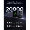 Ugreen 20000mAh 130W snelladen powerbank lithium grijs
