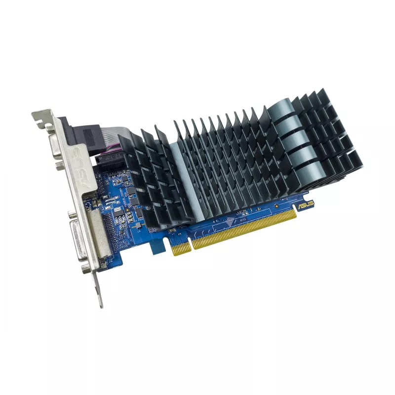 Grafische kaart ASUS GeForce GT 710 — 2 GB GDDR5, 64-bit, PCIe 2.0, passieve koeling