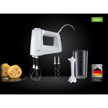 Braun MultiMix 3 handmixer 500 W wit