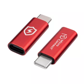 Microconnect MC-CCADAP-SC kabeladapter USB C rood