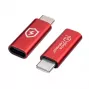 Microconnect MC-CCADAP-SC kabeladapter USB C rood