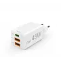 Hama 00201995 oplader voor mobiele apparaten smartphone wit AC snelladen binnen, buiten