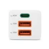Hama 00201995 oplader voor mobiele apparaten smartphone wit AC snelladen binnen, buiten