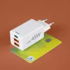 Hama 00201995 oplader voor mobiele apparaten smartphone wit AC snelladen binnen, buiten