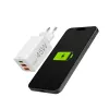 Hama 00201995 oplader voor mobiele apparaten smartphone wit AC snelladen binnen, buiten
